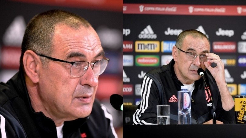 Juve, Sarri in conferenza stampa: grinta e voglia di vincere