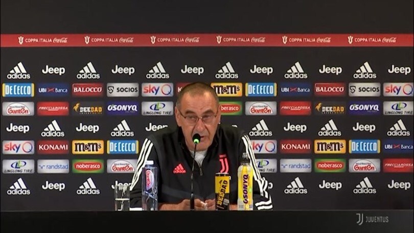 Sarri: "CR7, il talento è cristallino e la posizione non conta"