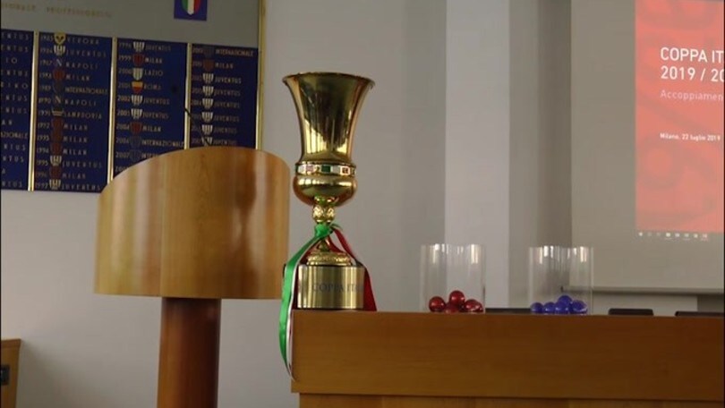 Coppa Italia, premiazione atipica