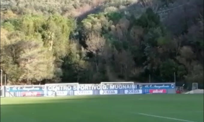 Sampdoria, Quagliarella ha svolto allenamento individuale