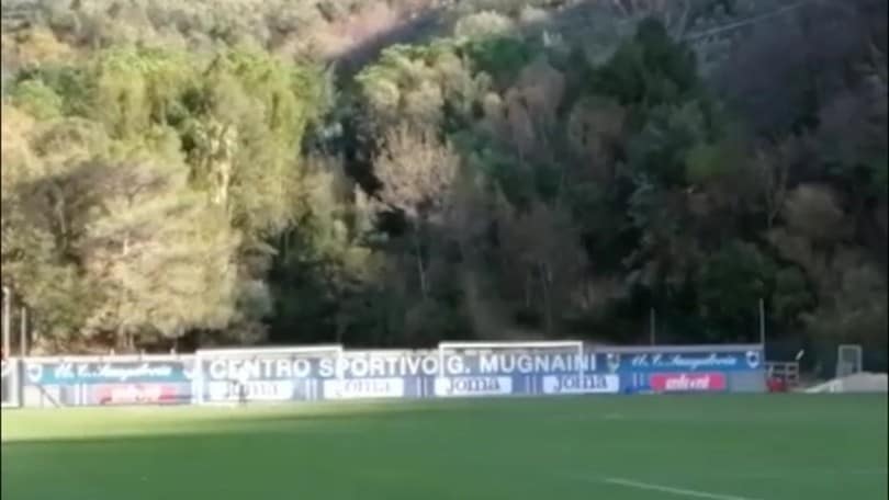 Sampdoria, Quagliarella ha svolto allenamento individuale