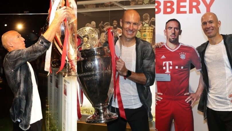 Robben rialza i suoi trofei al Bayern Monaco e "abbraccia" Ribery