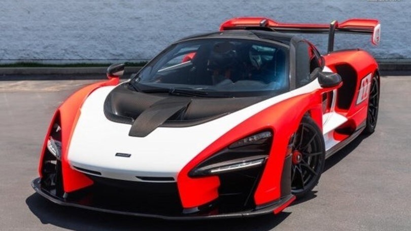 McLaren Senna con livrea Marlboro: in vendita anche usata