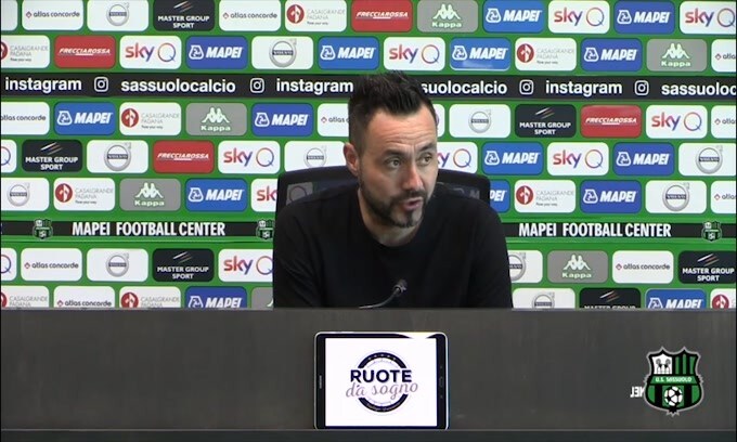 De Zerbi: "L'Atalanta è un esempio da seguire"