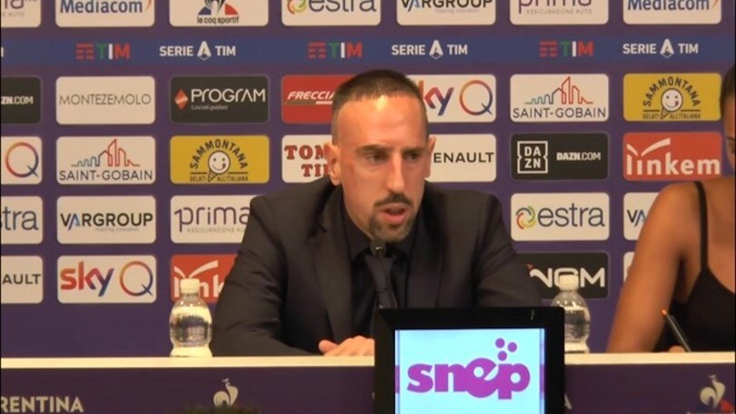Fiorentina: Ribery "vuole" il campo, ma c'è prudenza