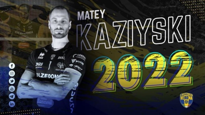 Matey Kaziyski a Verona anche per le prossime due stagioni