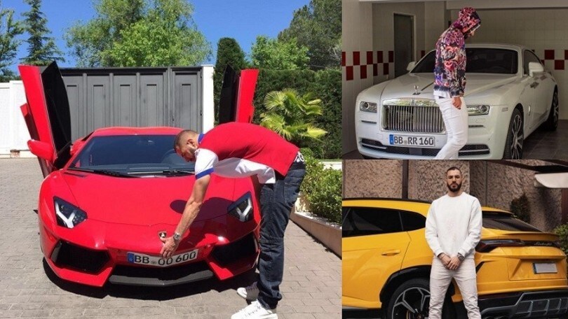 Benzema, tra lusso e potenza: un garage pieno di supercar!