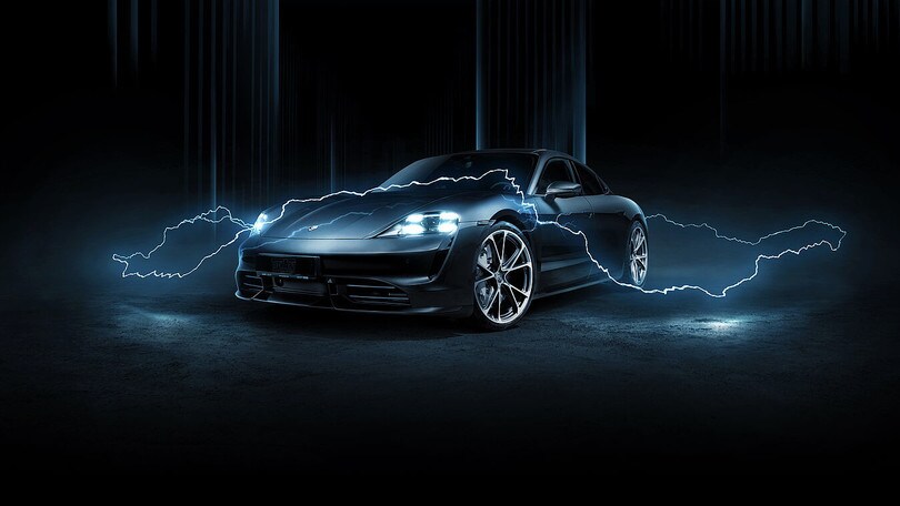 Porsche Taycan elettrizzata da Techart