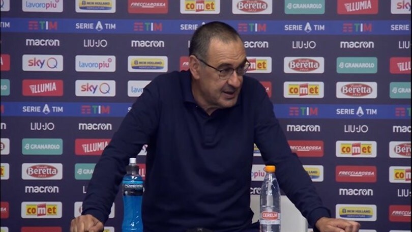 Sarri: "Reagito sul piano mentale, su quello fisico siamo in crescita"