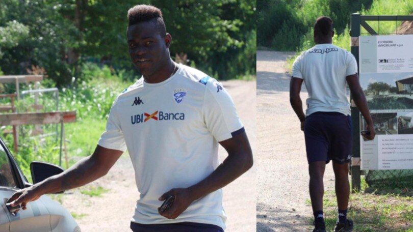 Balotelli va via dal centro sportivo del Brescia