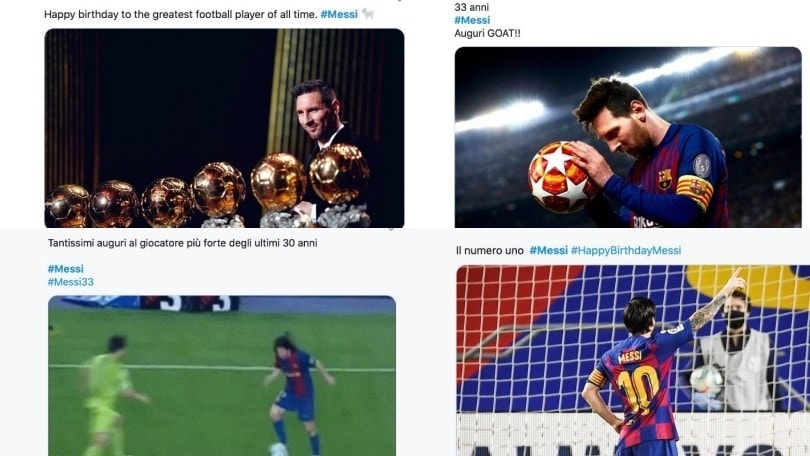 Messi spegne 33 candeline: "Auguri al più forte del mondo"