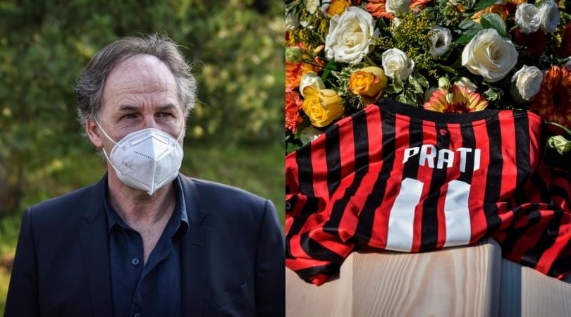 Al funerale di Pierino Prati anche Filippo Galli e Franco Baresi