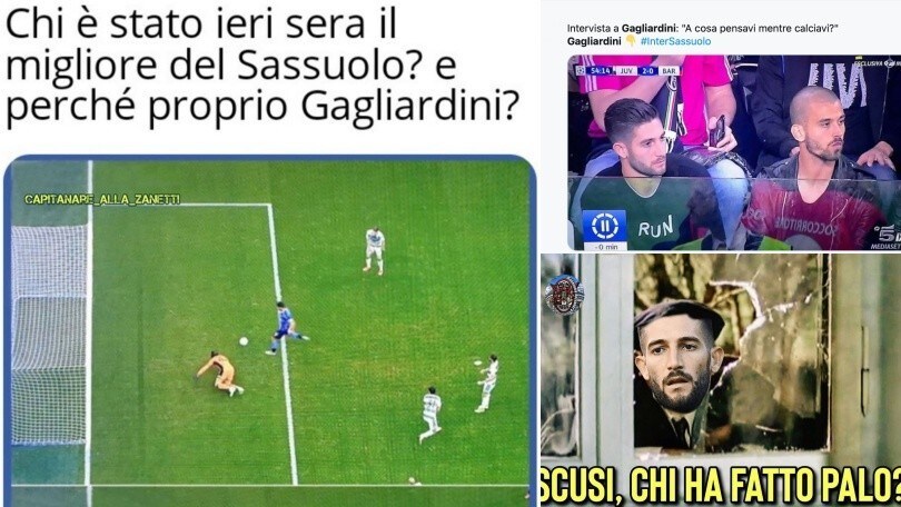 Gagliardini, che errore sottoporta! Sui social si scatena l'ironia