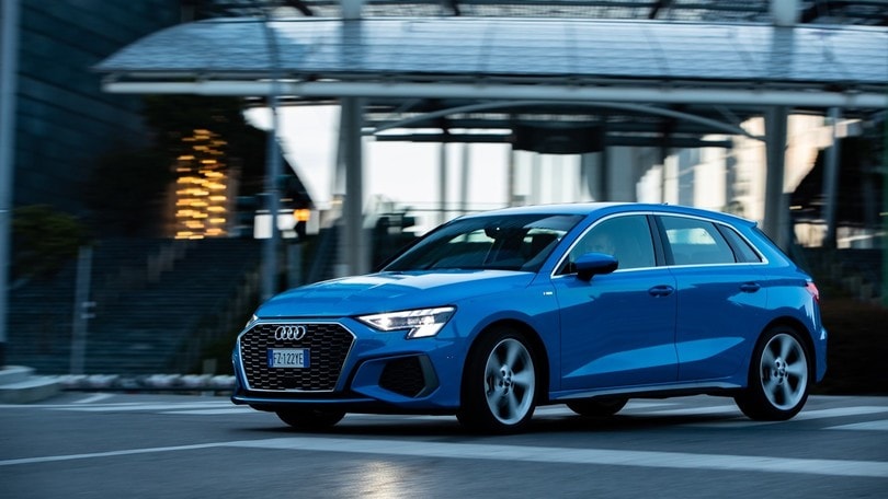 Nuova Audi A3 Sportback, la prova: gli scatti