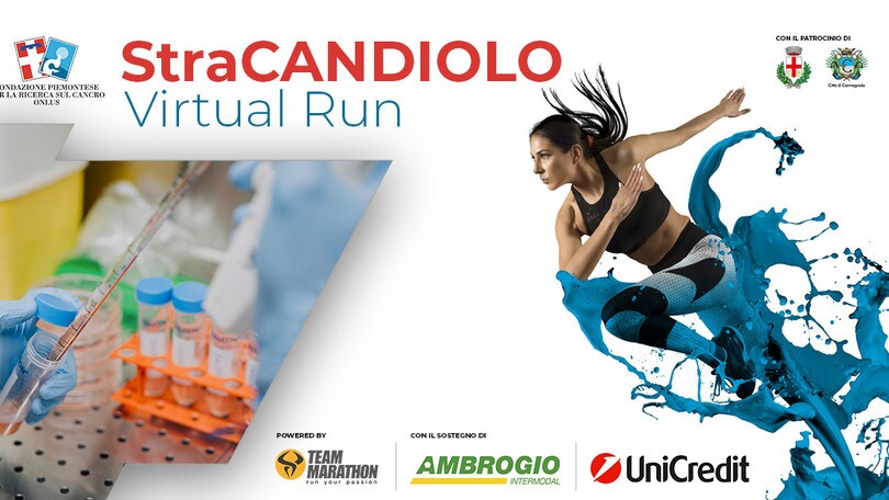Aiuta la ricerca sul cancro correndo la Stracandiolo virtual run