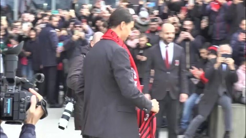 Milan, Ibra recupera per la Roma