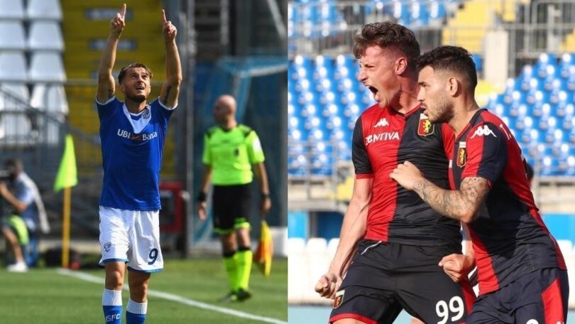 Brescia-Genoa 2-2, Donnarumma gol e dedica al cielo