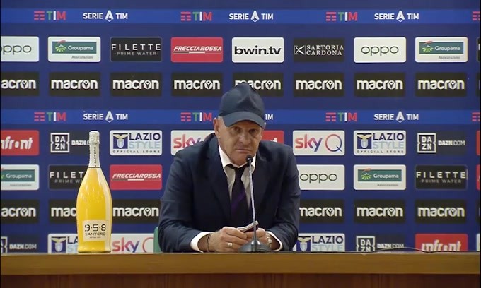 Iachini: "Rigore Lazio? Non voglio dare giudizi, ma..."