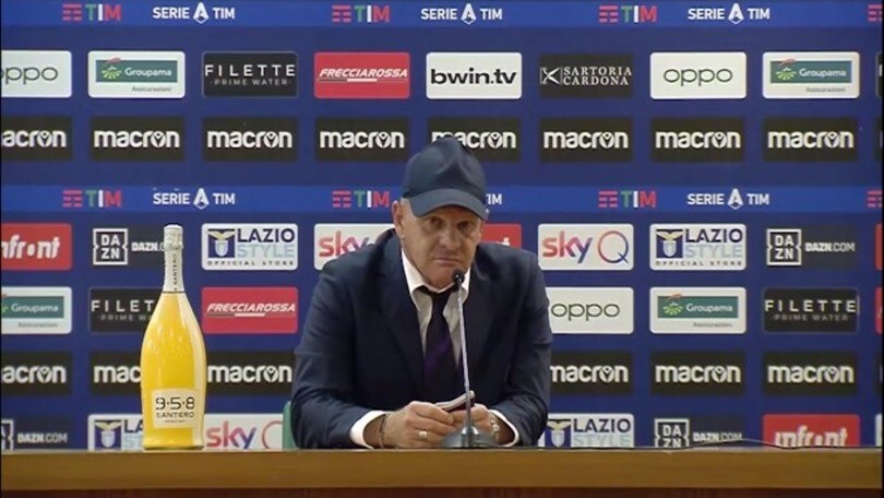 Iachini: "Rigore Lazio? Non voglio dare giudizi, ma..."