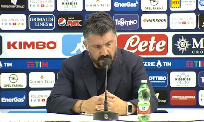 Gattuso: "Callejon e De Laurentiis, che gesti importanti"