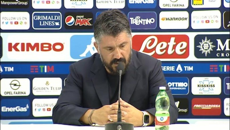 Gattuso: "Callejon e De Laurentiis, che gesti importanti"