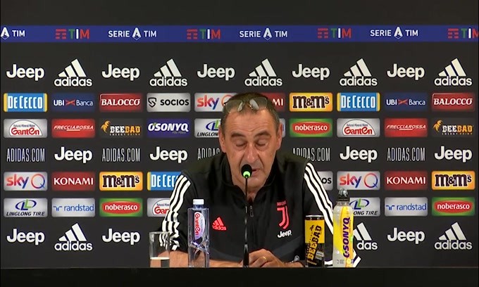 Sarri: "Giocano CR7 e Dybala"