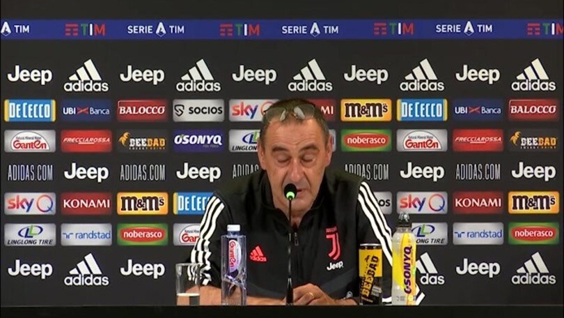 Sarri: "Giocano CR7 e Dybala"