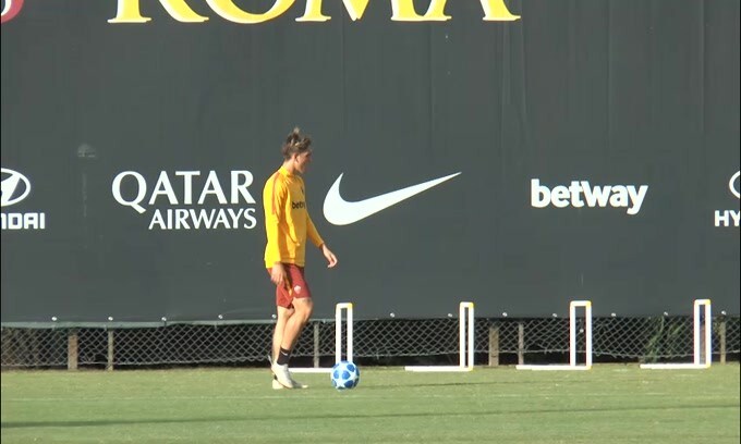 Roma, Zaniolo ricomincia ad allenarsi con la prima squadra