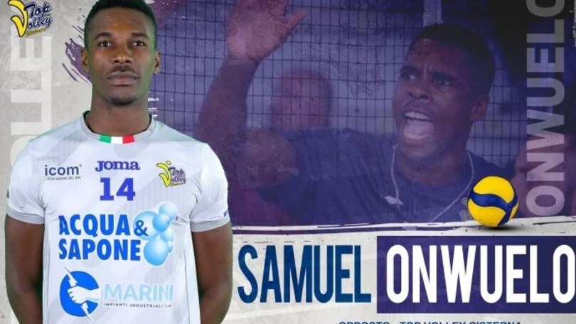Cisterna conferma l'opposto Sam Onwuelo