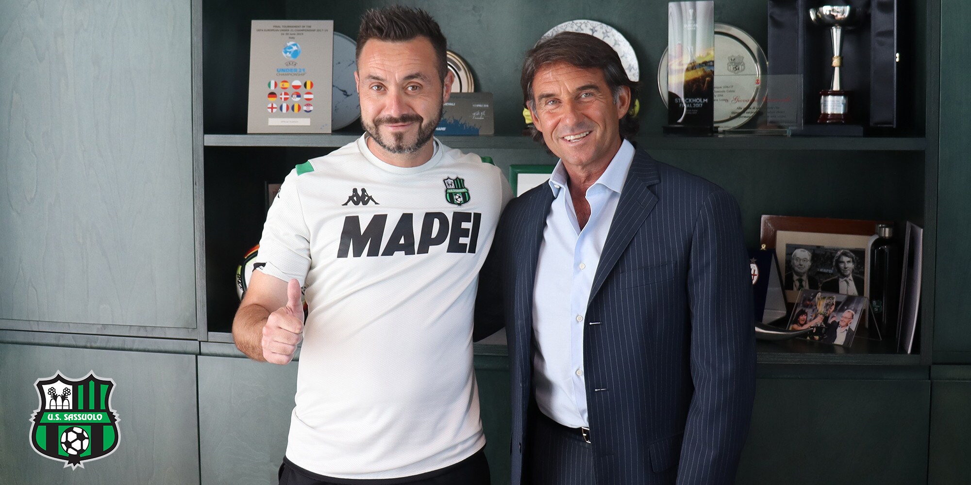 Sassuolo, De Zerbi rinnova fino al 2021