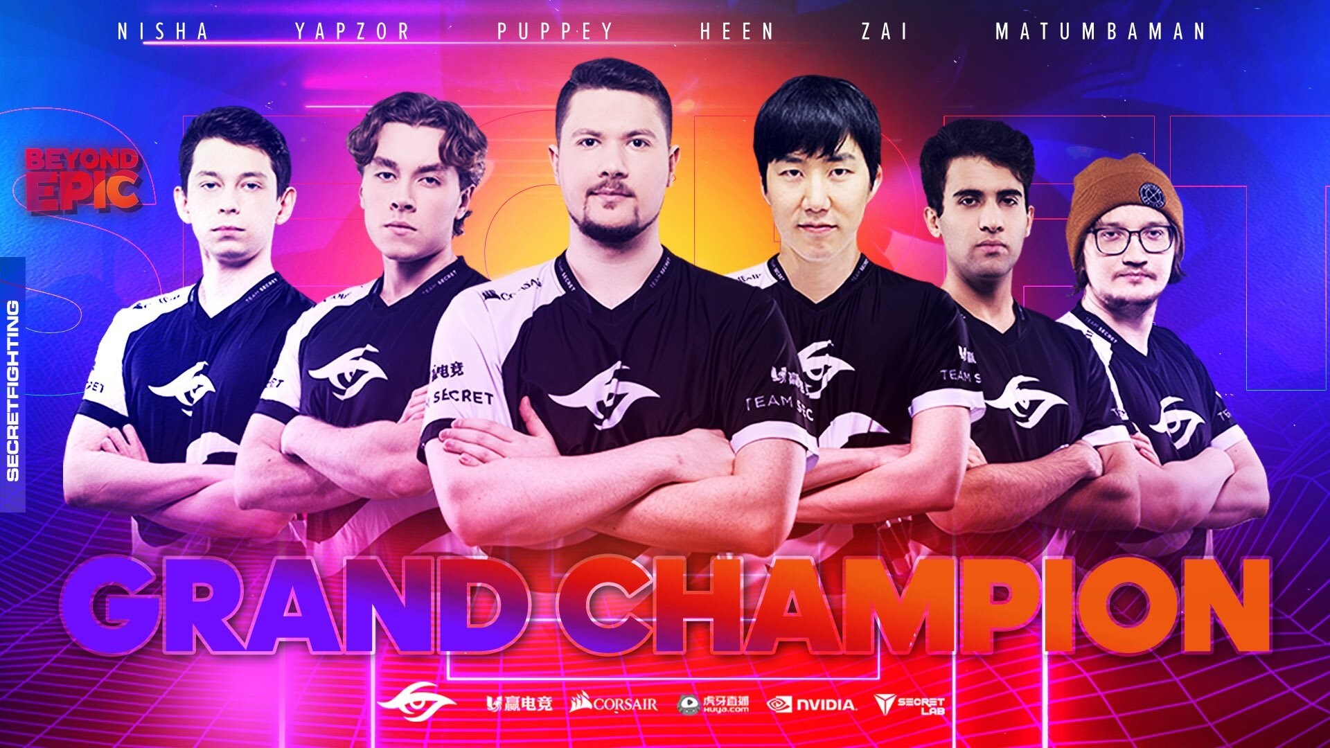 Beyond Epic: Secret ancora campioni di Dota 2