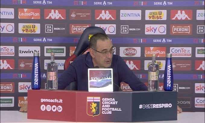 Sarri: "Pirlo allenatore U23? Non so, ma prima o poi..."