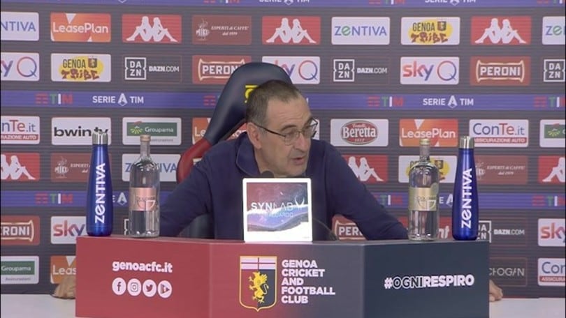 Sarri: "Pirlo allenatore U23? Non so, ma prima o poi..."