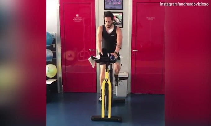 MotoGp, Dovizioso torna in palestra appena dopo l'operazione