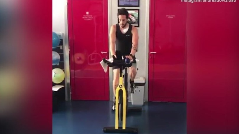 MotoGp, Dovizioso torna in palestra appena dopo l'operazione