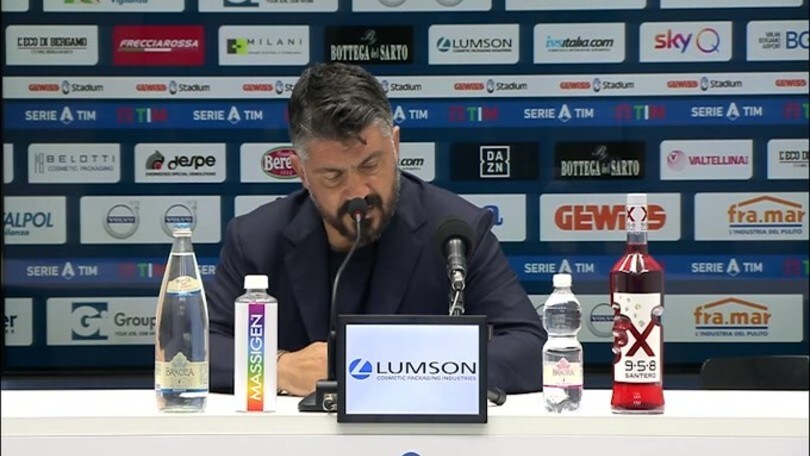Gattuso: "Fanno piacere le parole di Gasperini su di me"