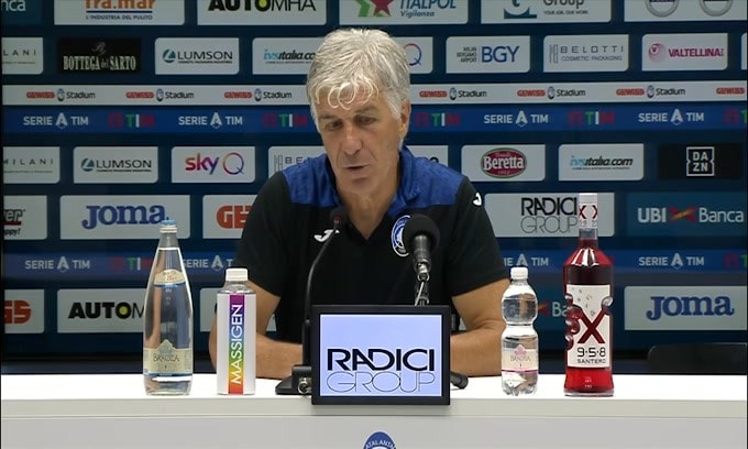 Gasperini: "Dobbiamo continuare a spingere"
