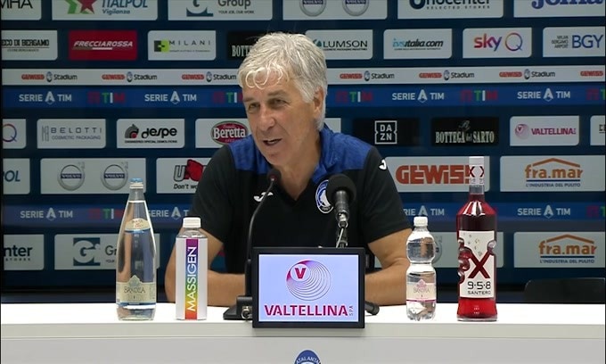 Gasperini: "Negli anni davanti a tutti tranne alla Juve"