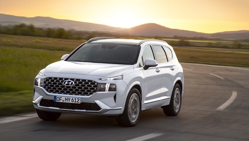 Nuova Hyundai Santa Fe: gli scatti