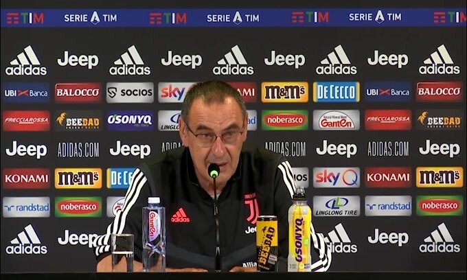 Sarri: "Dybala e CR7 stanno giocando più vicini"