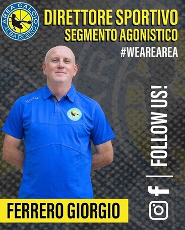 QUI AREA CALCIO - In giallonero uno degli uomini simbolo del calcio cuneese