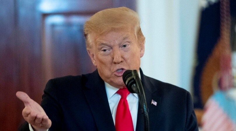 Il Coronavirus arriva dai Trump: positiva la fidanzata del figlio