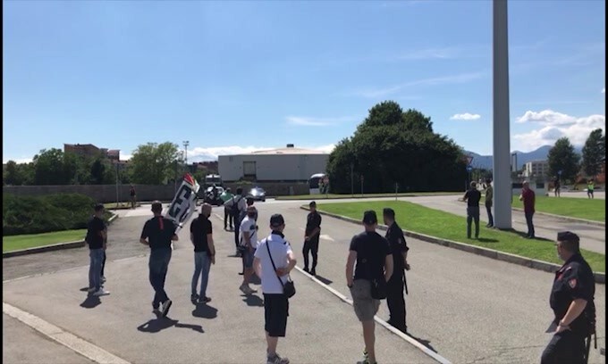 Juve-Torino, il pullman bianconero arriva allo stadio