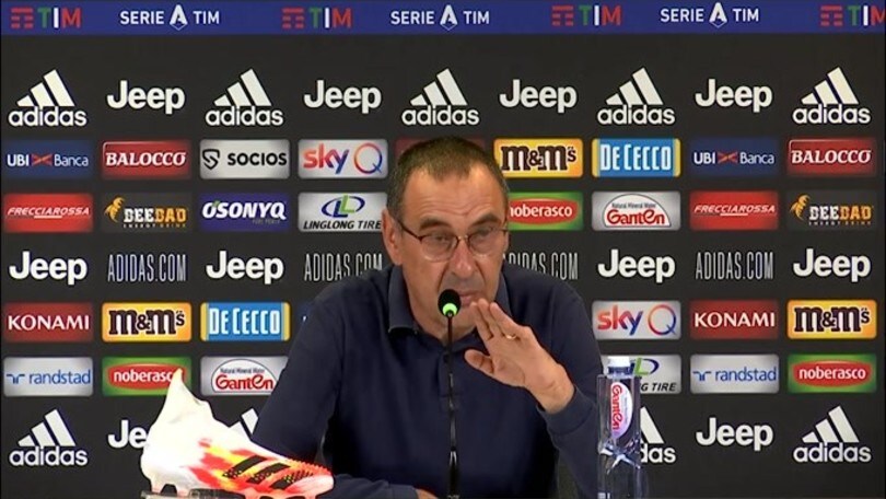 Sarri: "Giocare a luglio di pomeriggio non è un bene.."