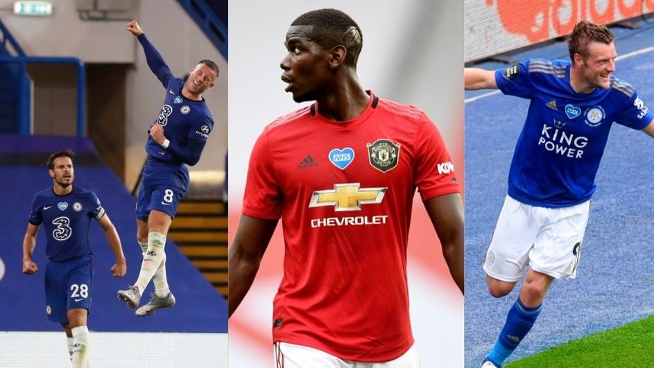 Tris per Chelsea e Leicester. Lo United cala la manita e Pogba esulta
