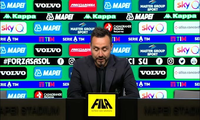 De Zerbi: "Vogliamo giocarci un posto in Europa"