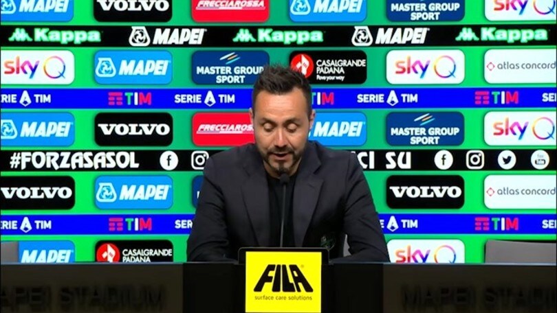 De Zerbi: "Vogliamo giocarci un posto in Europa"