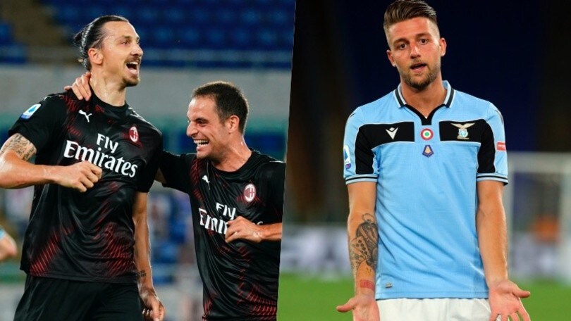 La Lazio cade, il Milan fa tre gol: all’Olimpico fanno festa i rossoneri