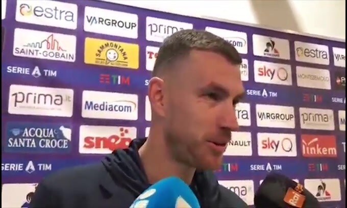 Roma, molto difficile tenere Dzeko