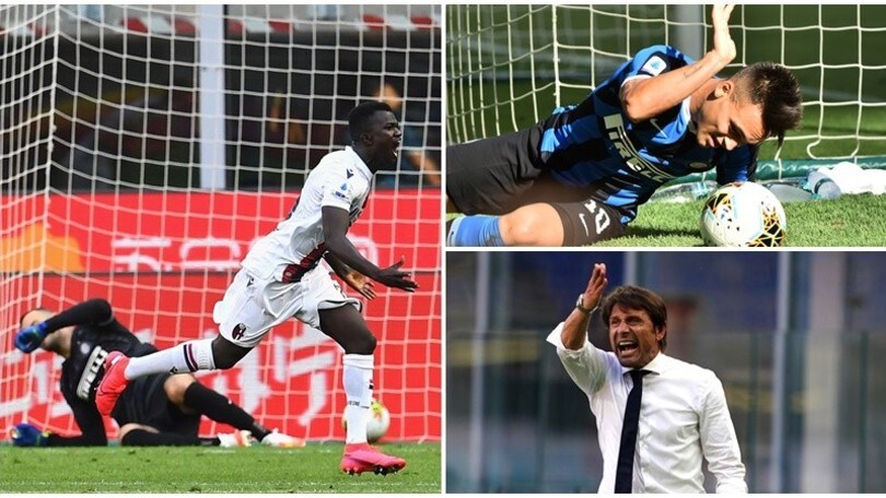 Urlo Bologna: l'Inter perde in casa. Conte infuriato!